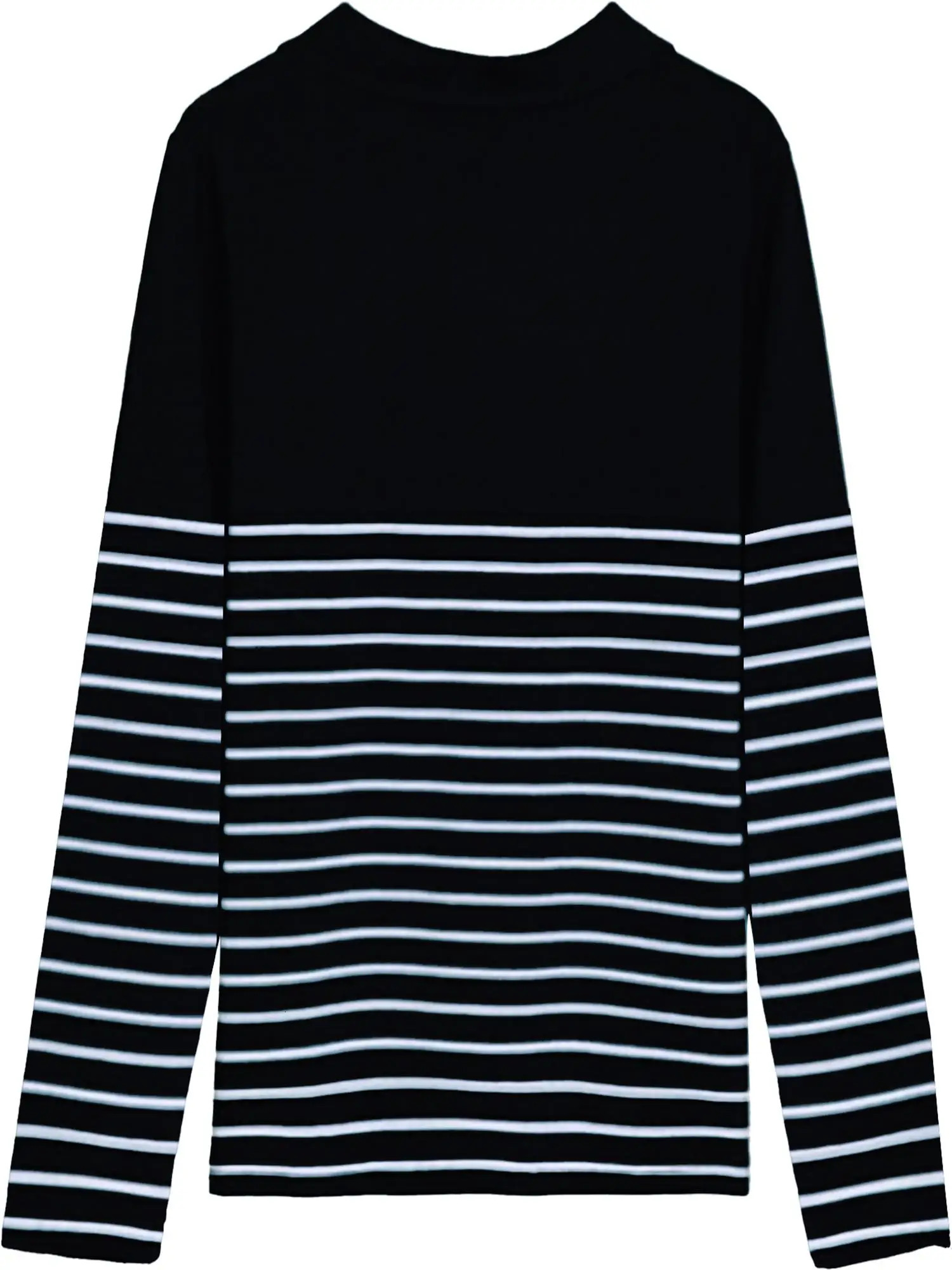 Womens striped color matching longsleeved POLO shirts fashion casual knitted tops can not be dry cleaned 251027