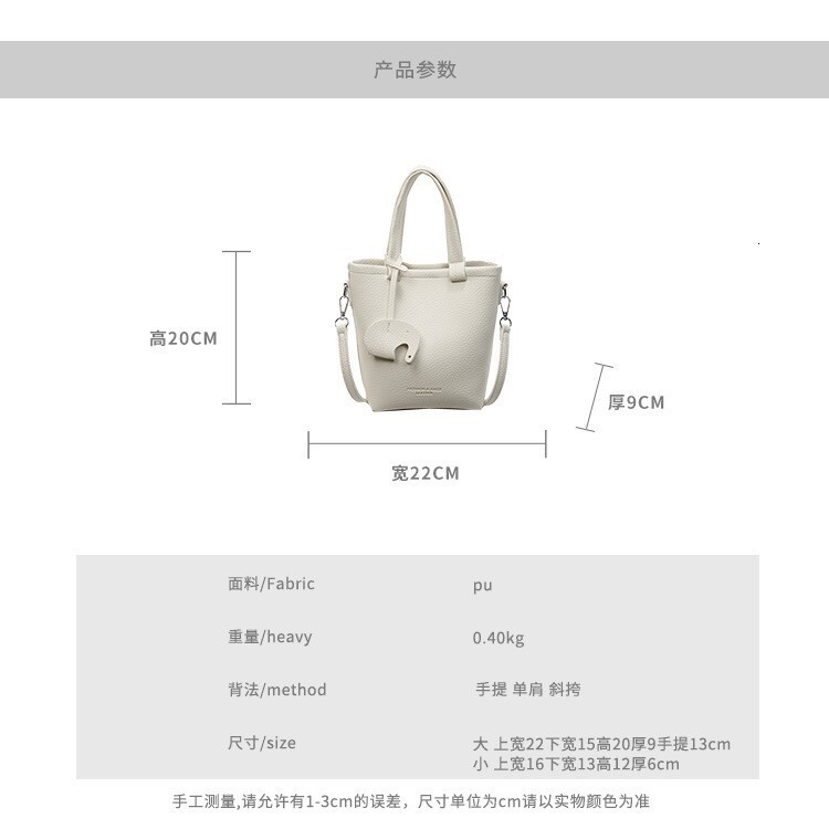 Free shipping designer bag Niche Casual Basket Bag for Women New Solid Color Bucket Bag Simple Handbag Single Shoulder Crossbody Bag