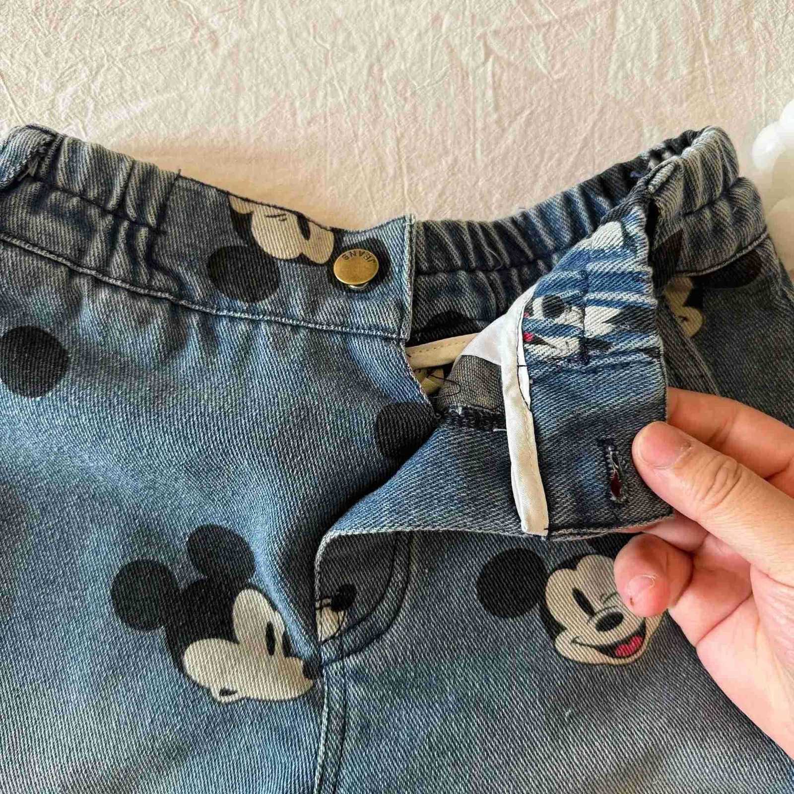Disney cartoon Mickey Baby Boys Casual Pants Korean Style Autumn Trousers Fall Outfits kids boys pant H251027