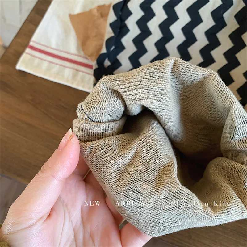 Children Clothing Kids Pants 2023 Spring and Autumn New Fashionable Korean Style Striped Casual Simple Baby Boys Harem PantsT251027