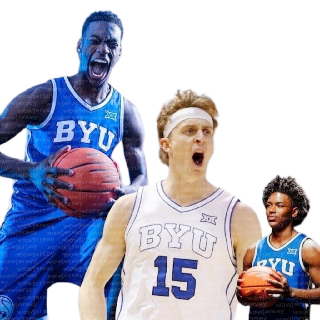 2025-26 BYU AJ Dybantsa Basketball jersey Richie Saunders Keba Keita Robert Wright III Kennard Davis Jr.