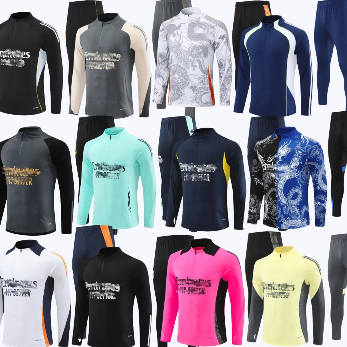 2025 26 chandal Reals madrids Tracksuit soccer MBAPPE TRAINING 25 26 VINI JR BELLINGHAM men kid kit football Real madridtracksuits survetement Sportswear train 666