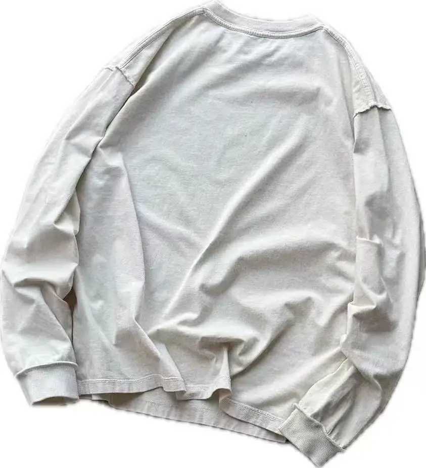 Trendy Cotton New Style Vintage Devil Fivepointed Star Print Mens Long Sleeves Round Collar Sweatshirt High Quality Oversize W251027