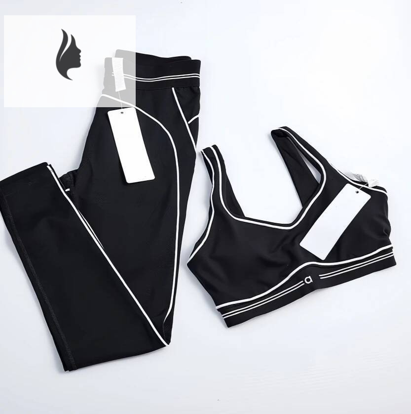 winter jacket women Fashionable suit Pilates Tight sports Running Yoga high-waisted stretch fiess pants set 2025 High-quality fabric