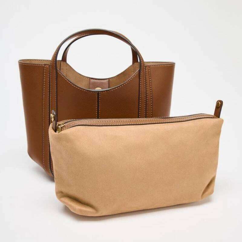 MINI CITY Bag, Shoulder Bags Designer Small Handbags, Top Handle & Removable Crossbody Strap, Removable Interior Zip Pouch