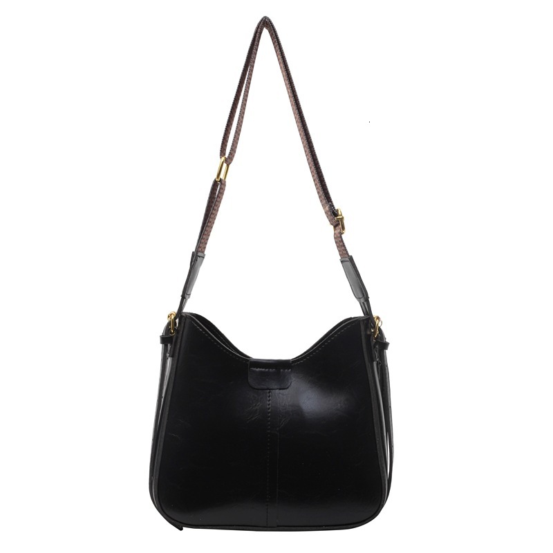 Free shipping designer bag High-end Trendy Bag for Women New Autumn Winter Fashion Texture Wide Strap Single Shoulder Crossbody Bag