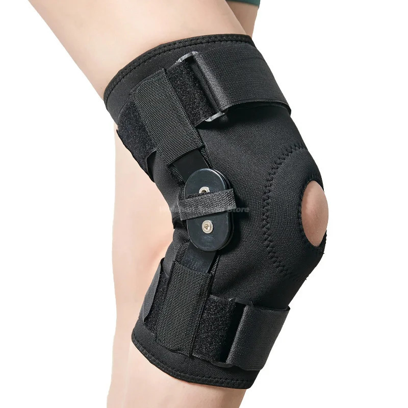 Hinged Knee Brace Orthopedic Meniscus Knee Pad With Side Stabilizers Arthritis Patella Protector Sports Kneepad Joint Pain ACL 251023