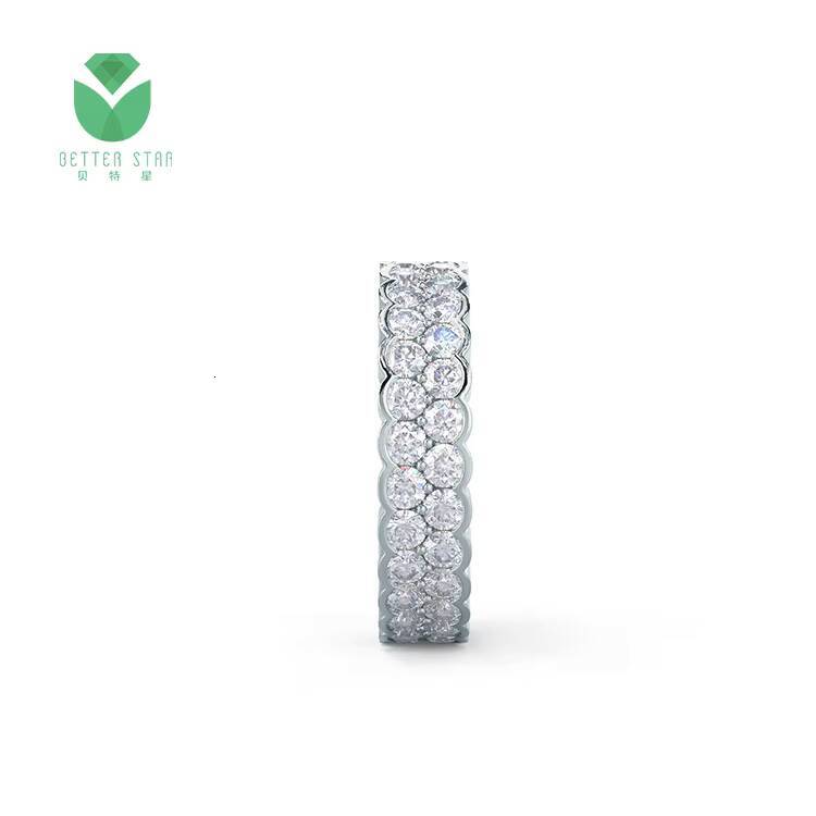 Custom Jewelry Lab Diamond Ring 18 K Lab Created Diamond Rings Wedding Ring Diamond