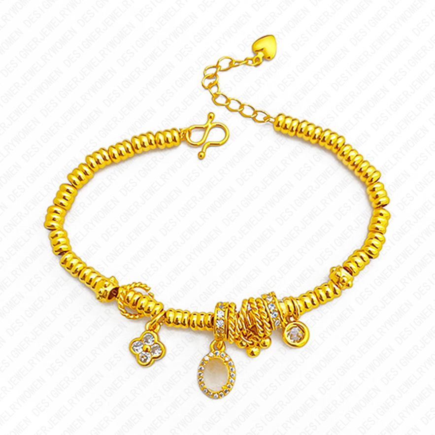 Designer Bracelet for Women Chinese Style Gold Bracelets Floral Bangle Glass Bangles Luxury Jewlery Designer for Women Elegant Oriental Gift