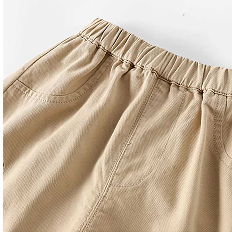 2025 Fall New Toddler Kids Pants Cotton Cartoon Embroidered Harem Pants Baby Boy Casual Striped Denim Baggy TrousersT251027