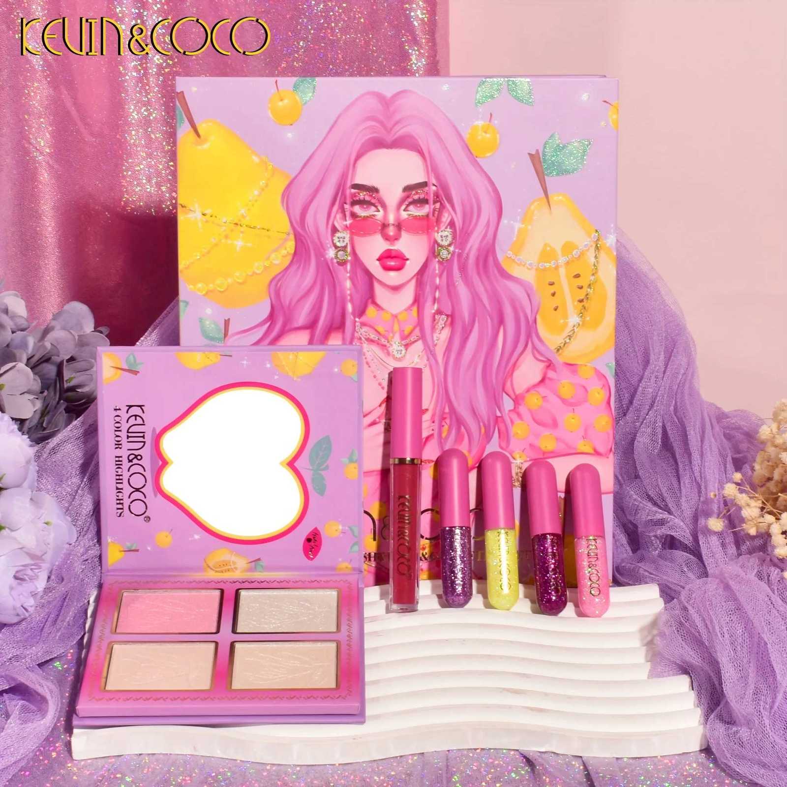 46 Color Mutil function Makeup Kit Highlight Lipgloss Eyeshadow Palette SetXJ251027