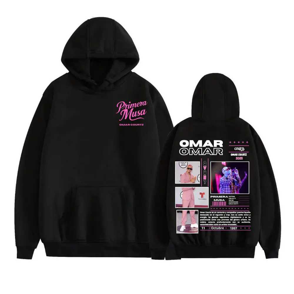 Omar Courtz Primera Musa Graphic Hoodies Men Women Clothing Hip Hop Fashion Sweatshirt Harajuku Casual Fleece Hoodie Streetwear W251027