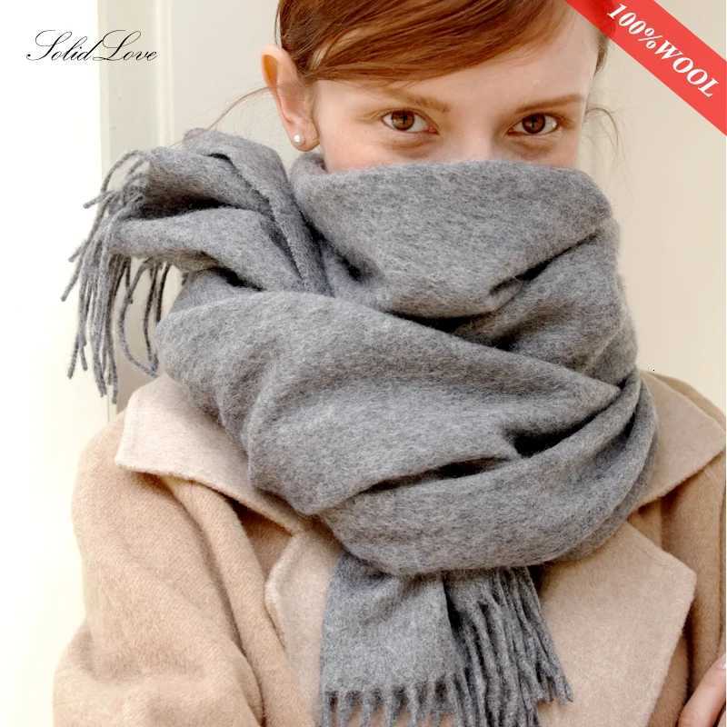 Solidlove Wool Winter Scarf Wen Scarves Adt Scarves for ladies Wool scarf wen Fashion Cashmere Poncho WrapW251027