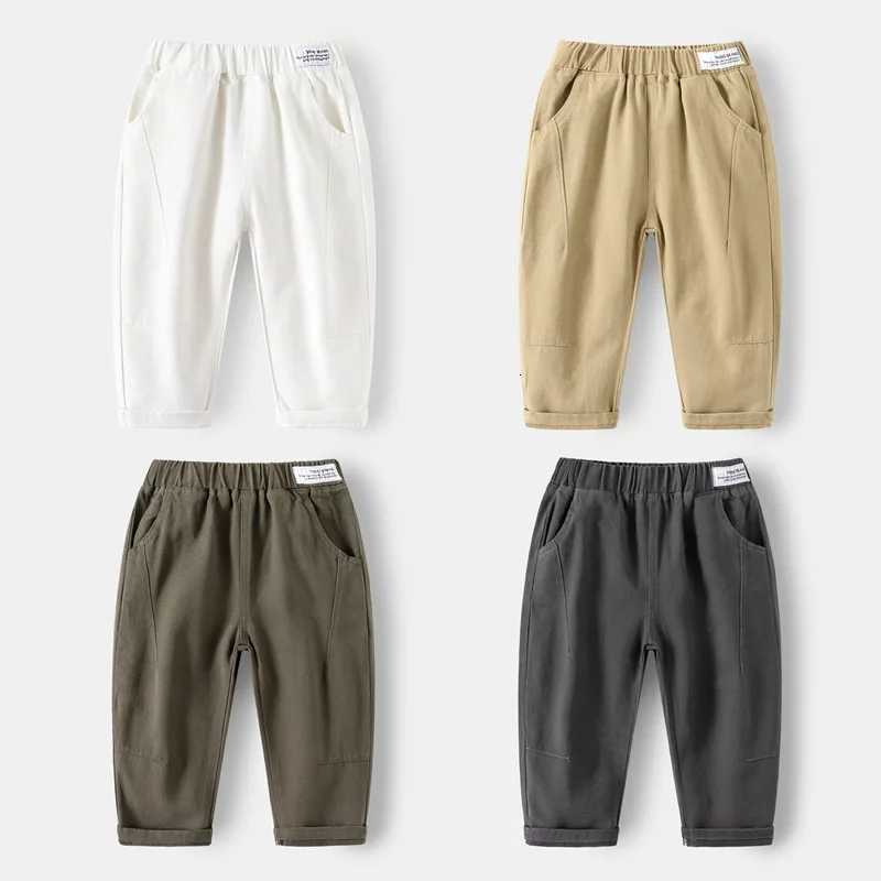 Boys Pants Spring Autumn Kids Trousers Cotton Childrens Clothing Toddler Boy Pants for 1 to 2 3 4 5 6 7 8 Years Boutique PantsT251027