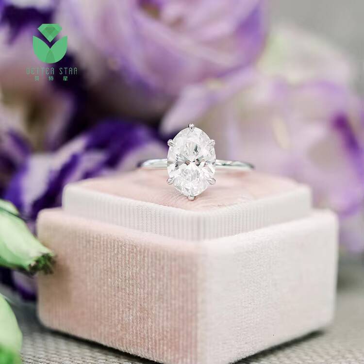 Fine Jewelry Diamond Eternity Ring Lab Created Diamond Rings Real Diamond Rings for Women