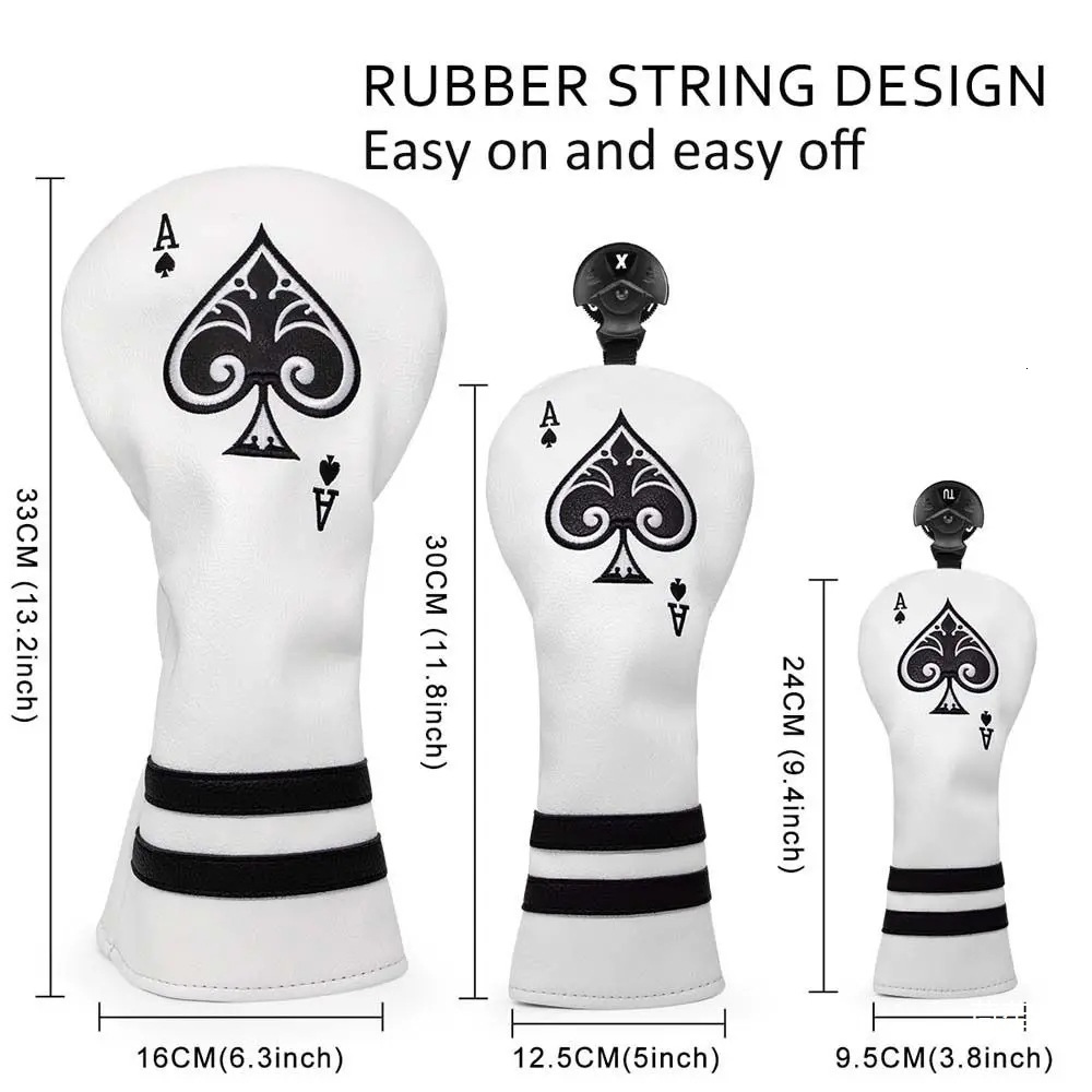 A Golf Club Cover Iron Cover Wood Cover Putter Cover Wood Cover Head Cover Golf Other