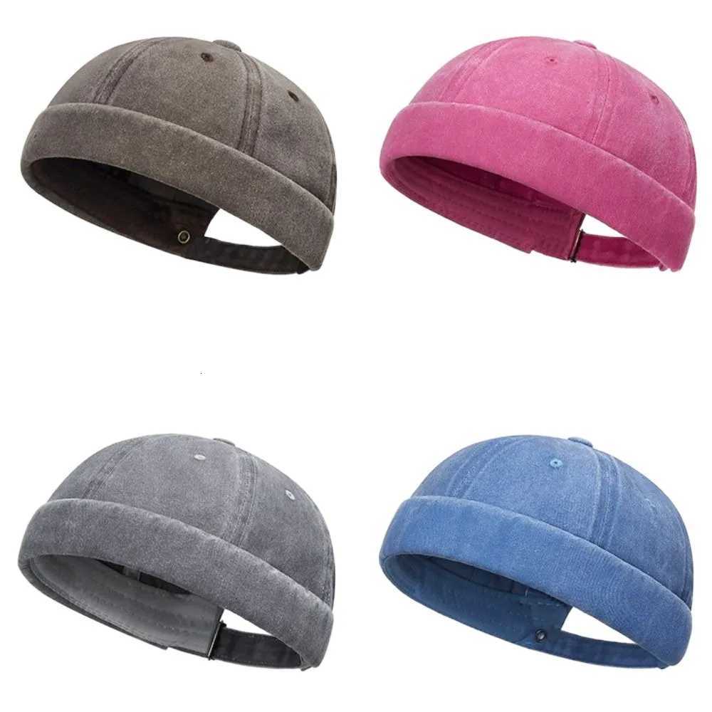 Fashion Hip Hop Beanie Street Hat Men Skullcap Women Spring Brimless Baggy Melon Cap Cuff Docker Fisherman Beanies HatsW251027