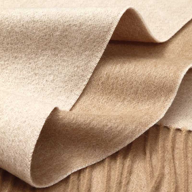 Wool Scarf Wen Doub sided Winter Wen Cashmere Scarf Pashmina Shawls And Wraps Fa Foard Hijab Wool Stos ScarvesW251027