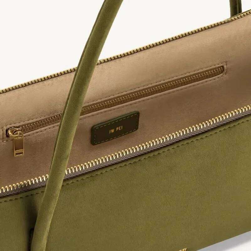 Jwpeifashionable Women's Baguette With Niche Design Solid Color High-Quality Multifunctional Crossbody Bag Exquisite Aesthet