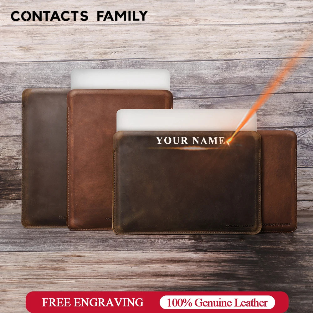 Laptop Bag For Pro Air M4 M3 M2 13 14 16 Case Leather Protective Cover Retro Notebook Sleeve Mouse Pad Gaming Mat Desk 251027