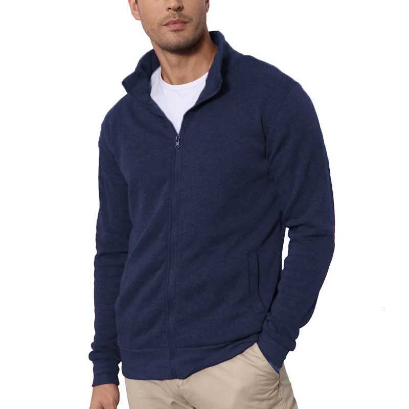 Mens Long Sleeve Zipper Sweatshirts Solid Color Jacket Casual Baseball Jacket Outdoor Sport Streetwear Oversize Coats Man W251027