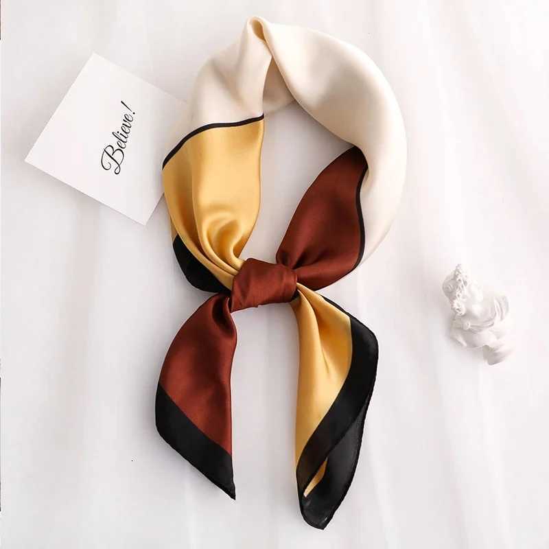 Scarf Wen Silk Satin Scarf for Wen Neckerchi luxury Scarf Foard Wen Bandana Silk Scarves Laven Official Store WJ002W251027