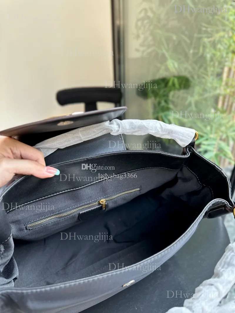 DHGM 2005 designer Paris new nylon handbag 25ss solid color hand tote bag large capacity high quality 36cm