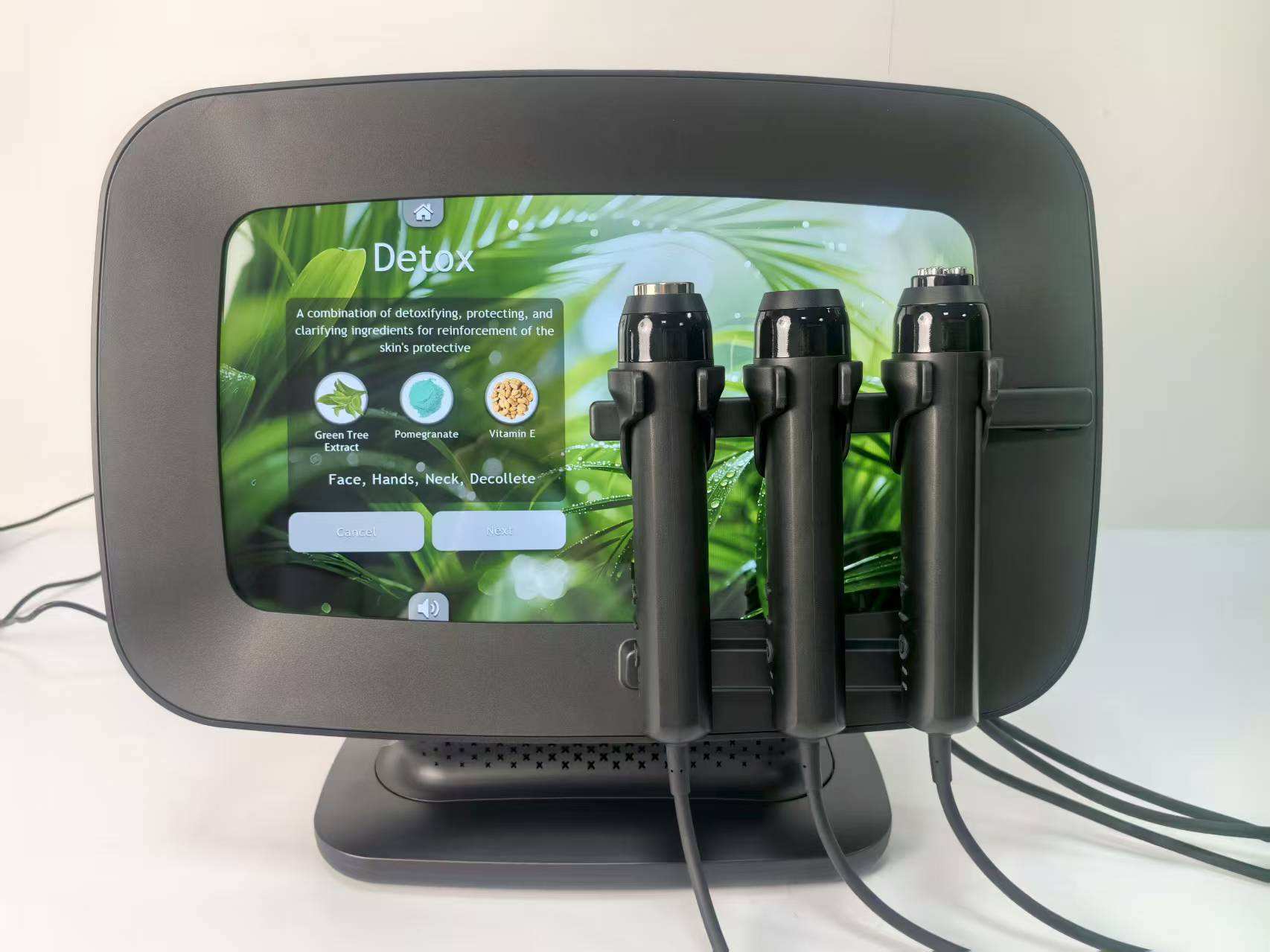 Portable 3 in 1 Oxygen Therapy Facial Machine Whitening Co2 Bubble Facial Machine Skin Rejuvenation Oxygen Jet Facial Oxygenation Device