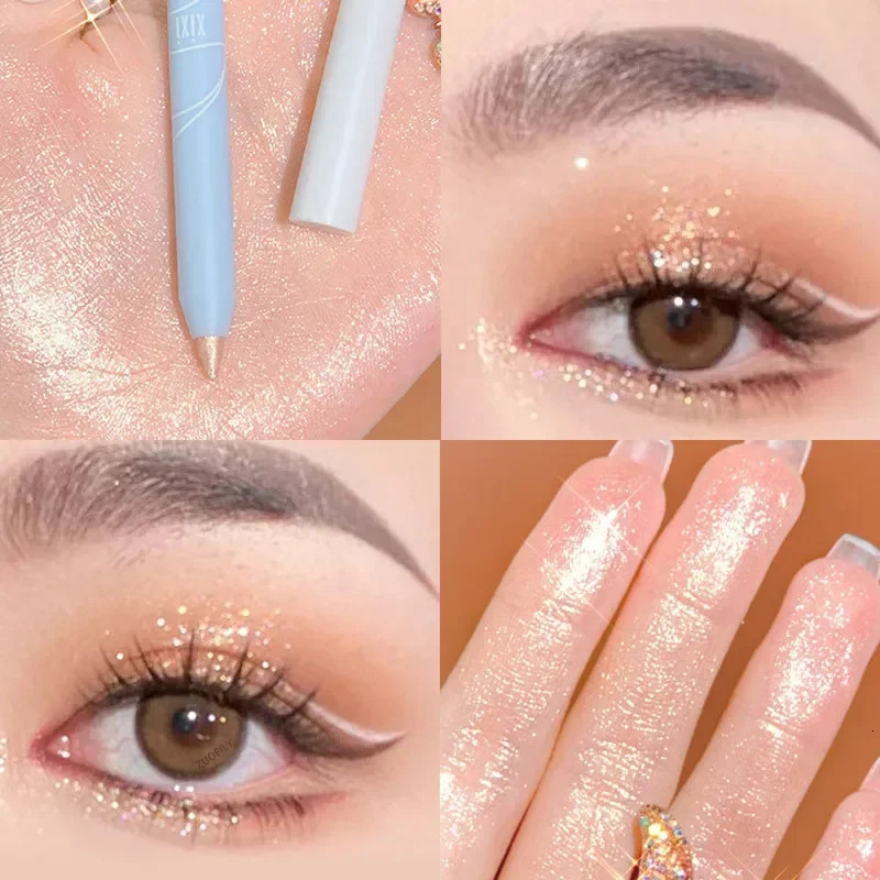 Starry Sky Pearlescent Eyeshadow Pen Shimmer Soft Touch Matte Lying Silkworm Eye Liner Long Lasting Glitter Eye Shadow Cosmetics 251027
