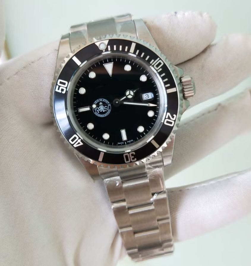 super 2 Styles BPF old style Men's Wristwatches Auto Date 316 steel Retro Clasp 16660 Sapphire Luminous 40mm dial ETA 3135 Automatic machinery mens watches