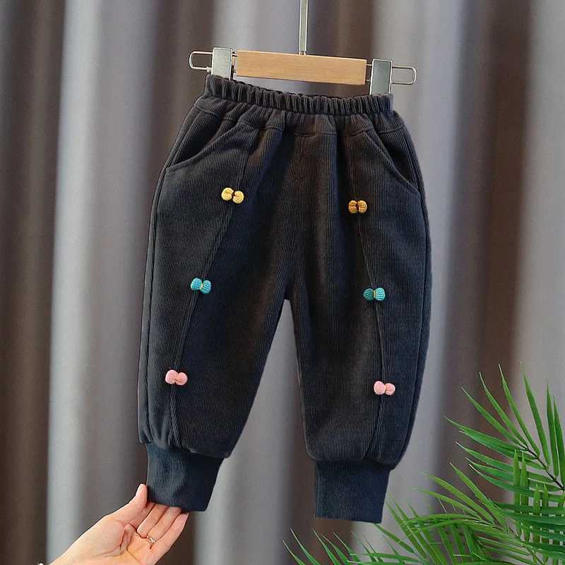 New Spring Autumn Fashion Baby Girls Clothes Children Pants Kids Trousers Toddler Casual Cotton Costume Infant SportswearT251027