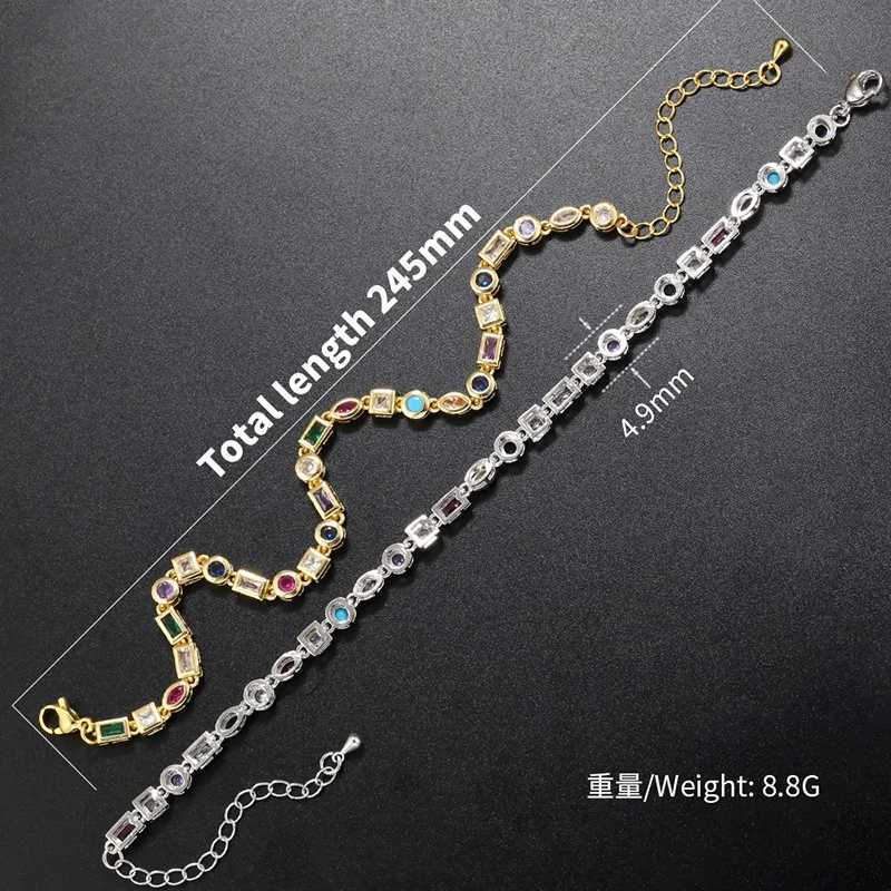ZHUKOU candy bracet for wen Geetrically shape cubic zircon Man bracet ity Coup bracets Christmas gift VL235W251027