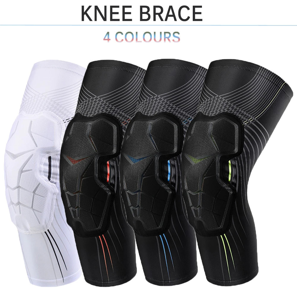 1Pcs2Pcs Knee Pads Basketball Shooter Sleeves Collision Avoidance Padded Knee Brace Support for Volleyball Football Baseball 251023