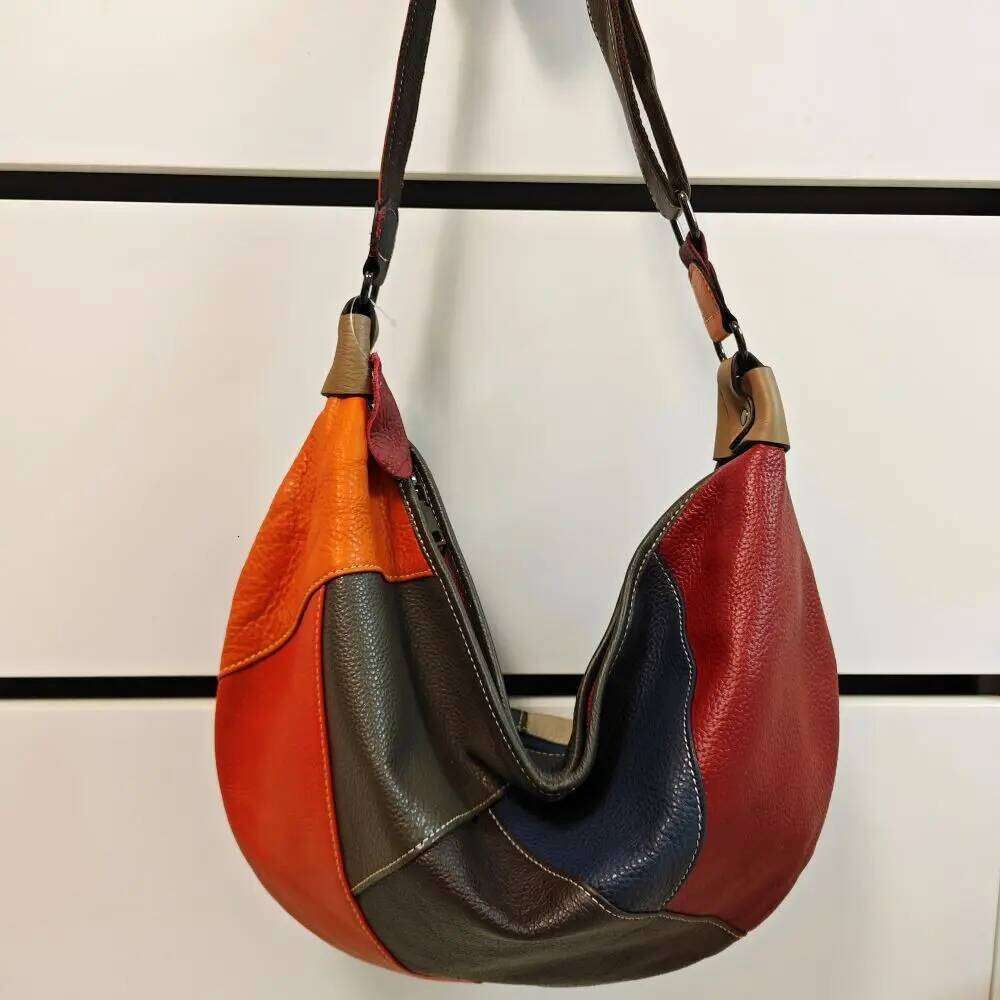 Designer Luxury Arliwwi Real Cow Designer Women Shoulder Handbag Extra Soft Cowhide Genuine Leather Bags