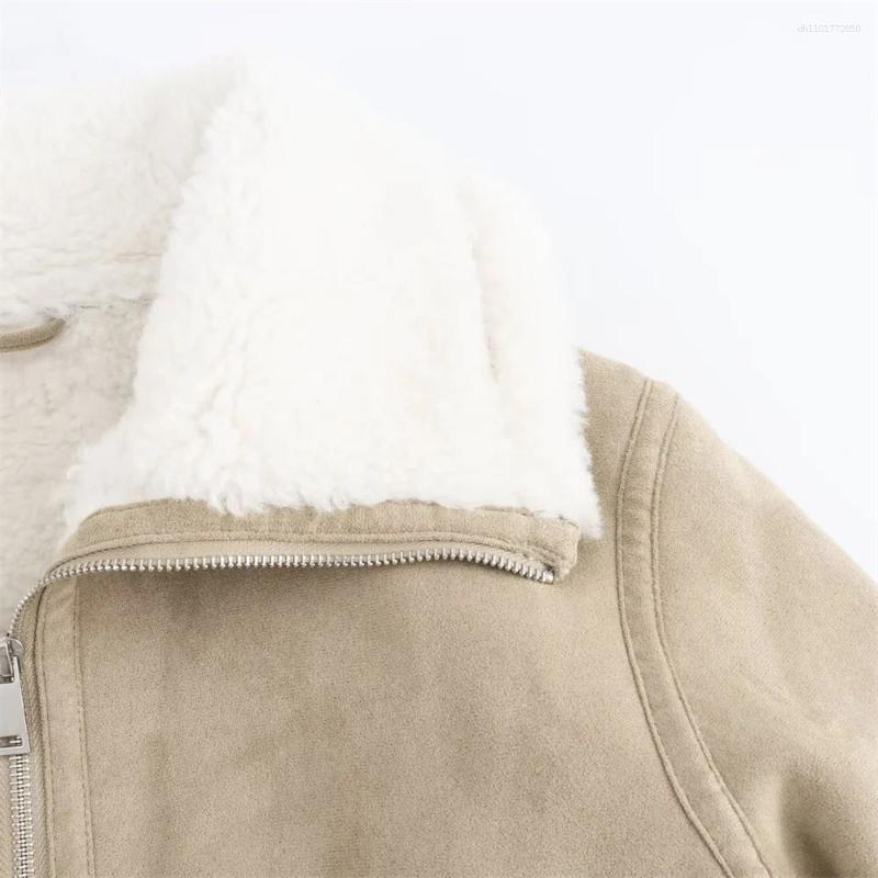 Women's Jackets Autumn European And American Style French Design Threaded Hem Double-sided Jacket