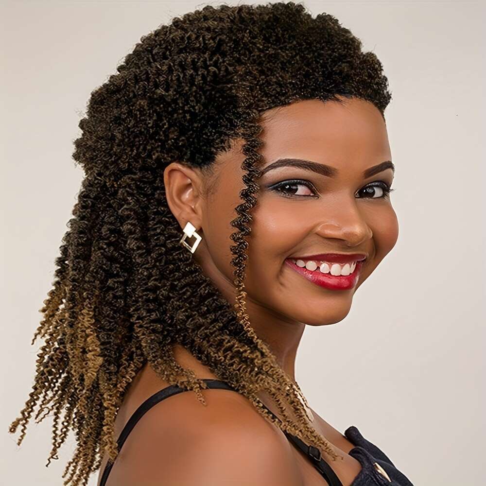Curly Braids Synthetic Lace Beginners Friendly Heat Resistant Wig For Women