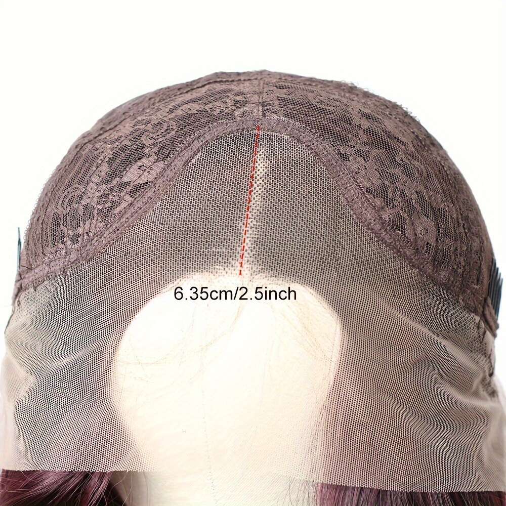 Heat Resistant Synthetic Lace Front Wig - 13X4 Inch Loose Curly Wave With , Density Natural Look For Daily & Use, Unisex Adult Hair Replacement, Party