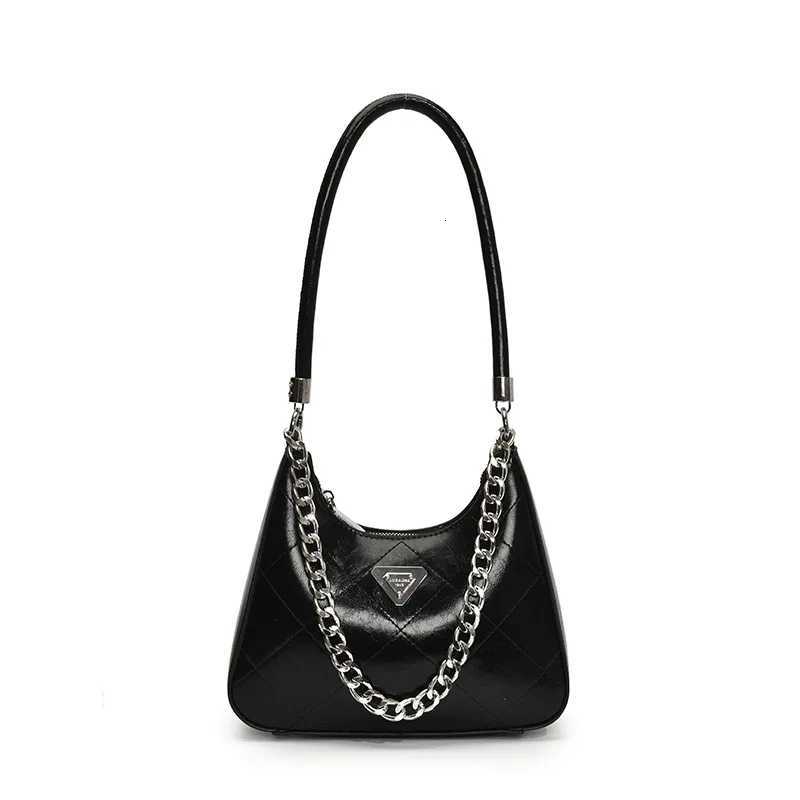 2025 Fi Wens Underarm Single Shoder Bag with Embroidered Diamd Pattern Stylish Chain Crossbody Light Luxury1 D251027