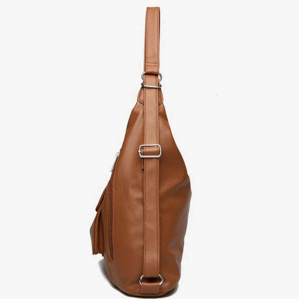 2025 Multifunction Female Casual Shoulder Bags Women High Capacity Soft Leather Backpack For Girls Rucksack Mochila