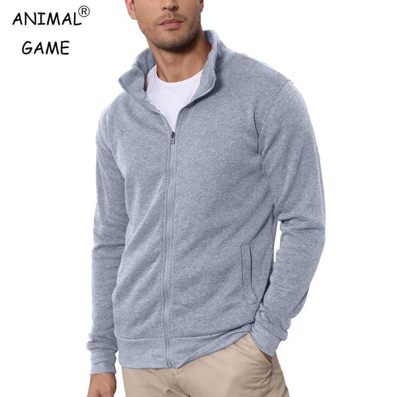 Mens Long Sleeve Zipper Sweatshirts Solid Color Jacket Casual Baseball Jacket Outdoor Sport Streetwear Oversize Coats Man W251027