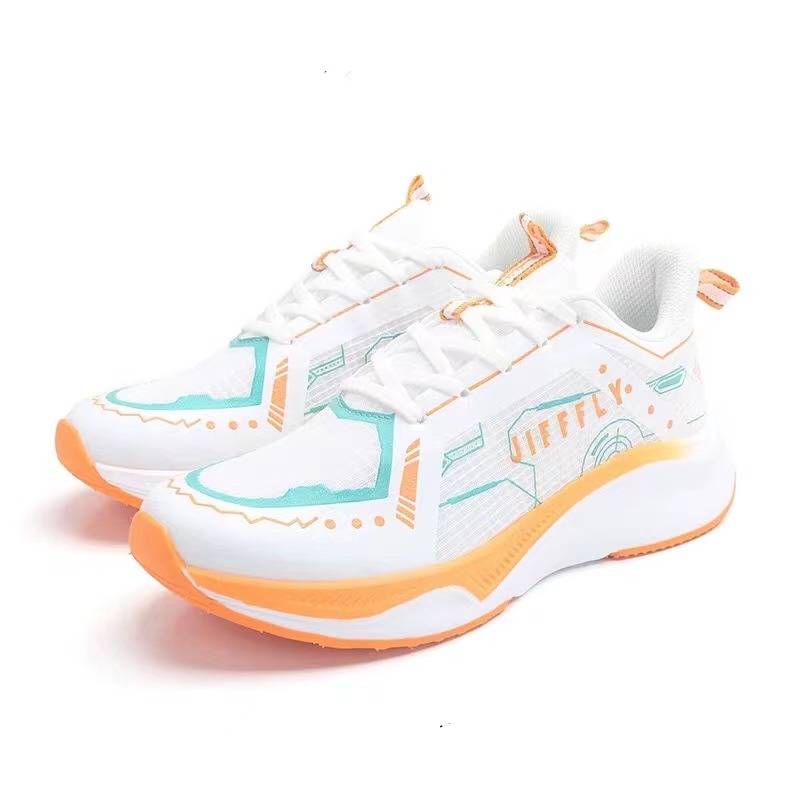 Jifffly Men's Running Shoes 2025 Summer New Mesh Breathable Lightweight Soft Sole Shock Absorbing Casual Sports