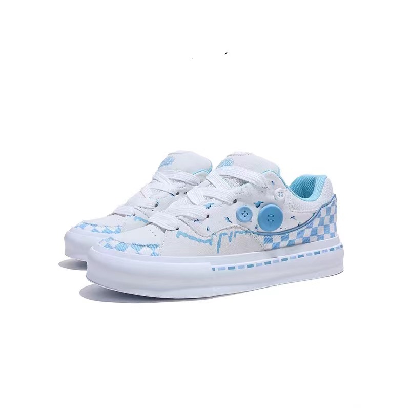 Jifffly Men's Sneakers 2025 Summer New Ins Trend Niche Skate Student Versatile Sports Shoes