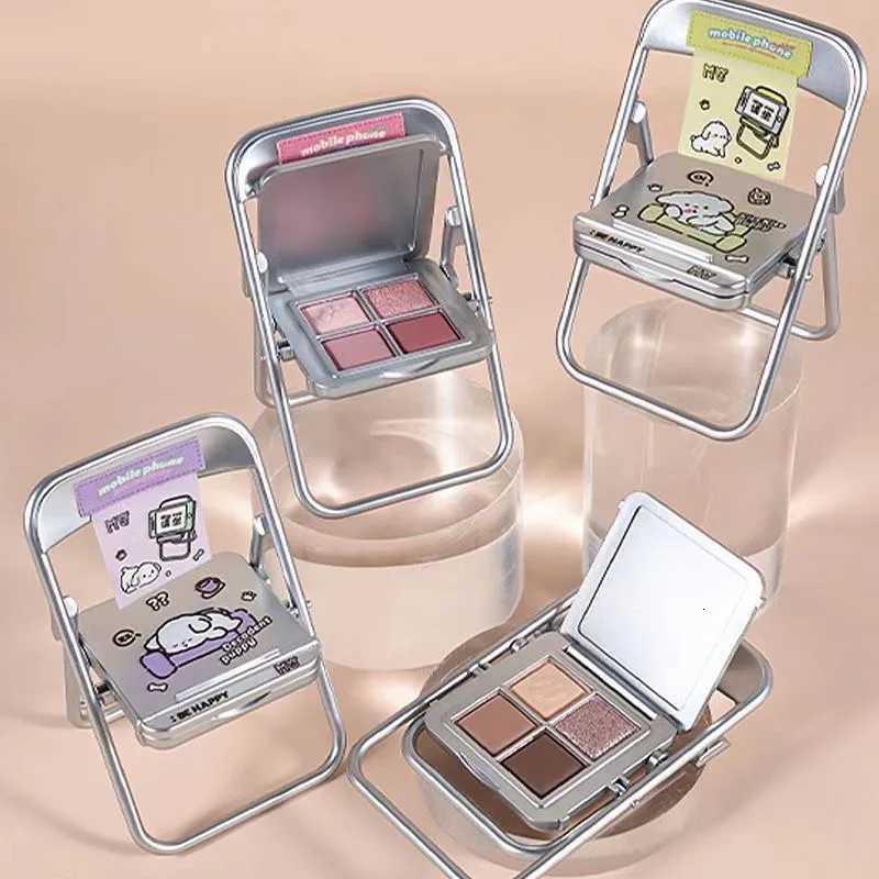 MYY Eyeshadow Palette Blendable Matte Glitter Shimmer Shades for Daily Makeup 4 Colors Mobile phone holder chair designXJ251027