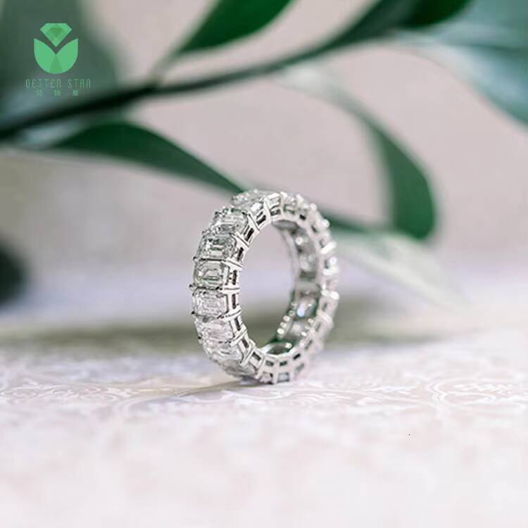 Fine Jewelry 9K 14k 18K Gold Lab Grown Diamond Ring IGI Certified CVD Round Shape Lab Diamond Wedding Rings Jewelry