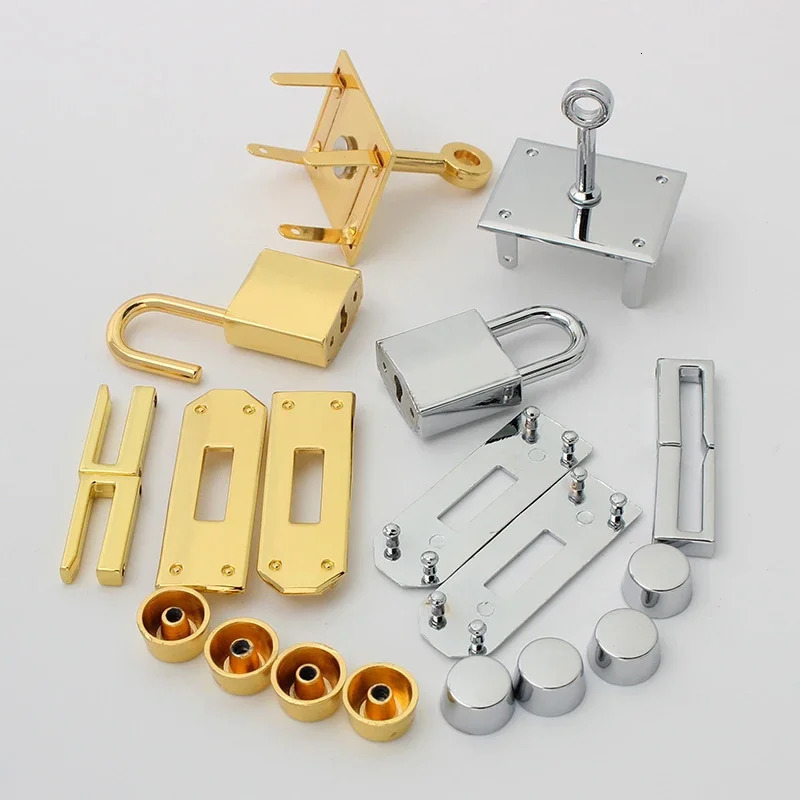 Fashion Metal Bag Locks Clasp Bag Lcok Set For Handbags Purse Tote Closures Snap Clasps DIY Craft Hardware Case Bag Accessories 251027