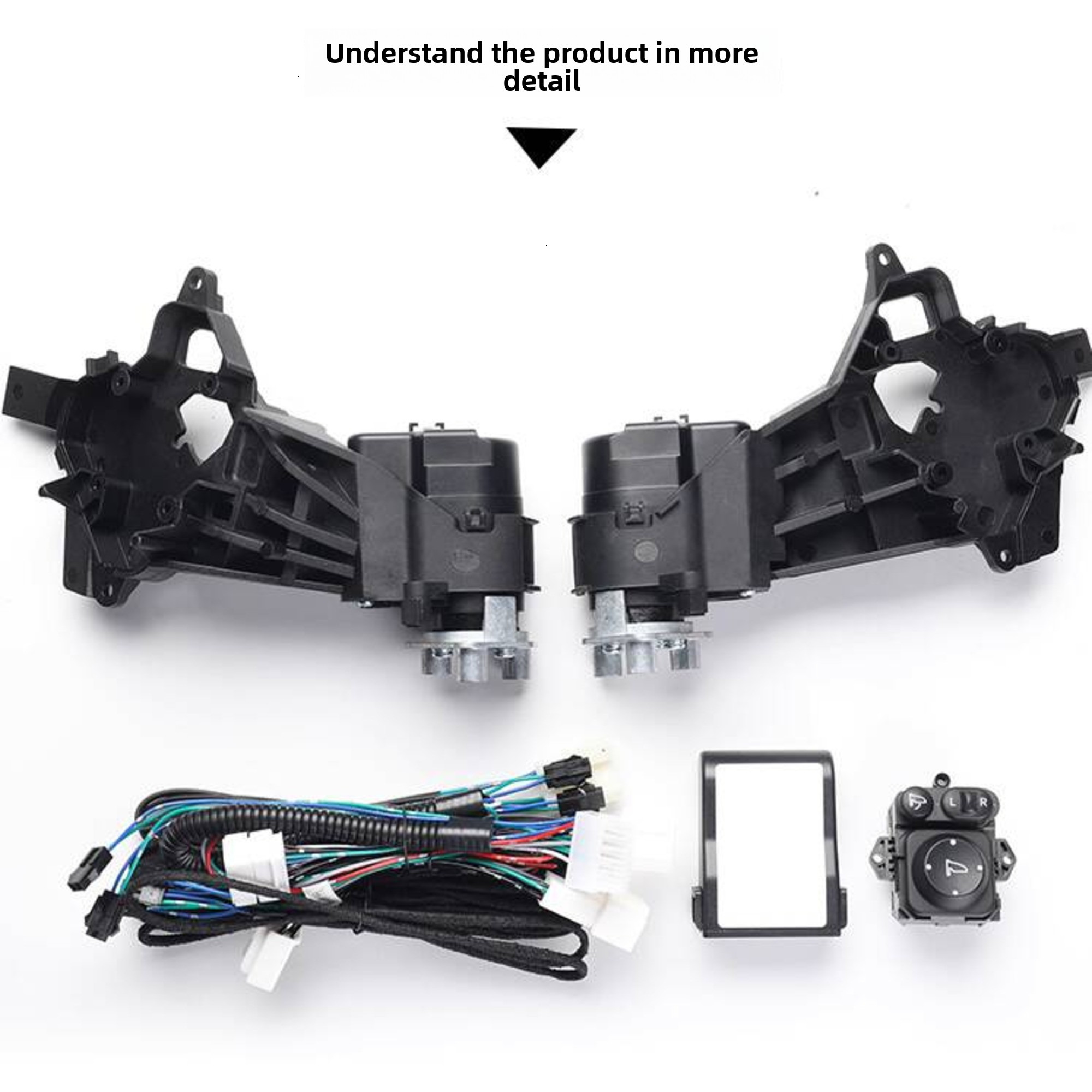 Suitable for Jeep Commander Compass Renegade Liberty Light Modified Electric Automatic Folding Heated Rearview Mirrors