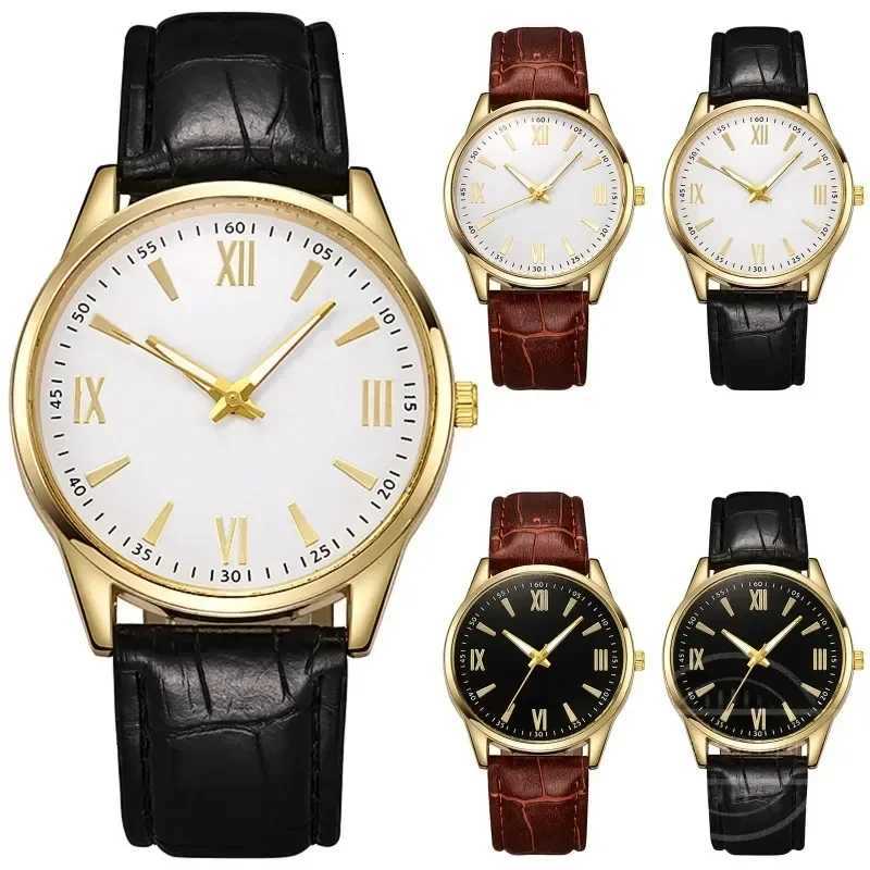 Luxury Minimalist Watch for Men Leather Ultra Thin Band Leather Man Business Wristwatches Casual Quartz Watches Reloj HombreT251027