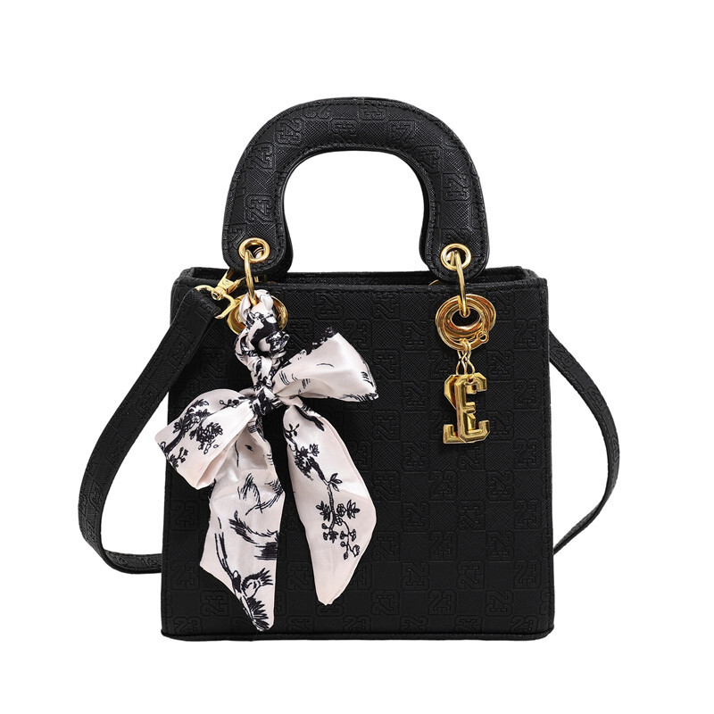 Free shipping designer bag High-Quality Textured Silk Scarf Bag New Fashionable Stylish Crossbody Handbag Crossbody Bag