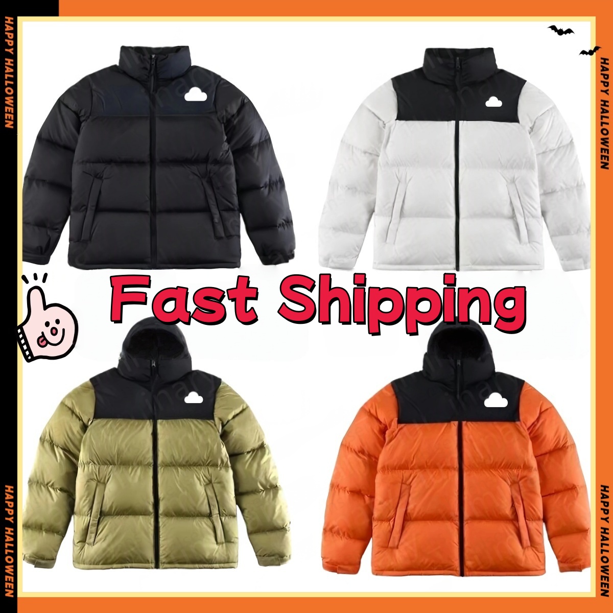 Designer puffer jacket winter jacket men parka women jacket mens down jacket winter outdoor fashion llong sleeve casual unisex zippers windproof parkas Coats
