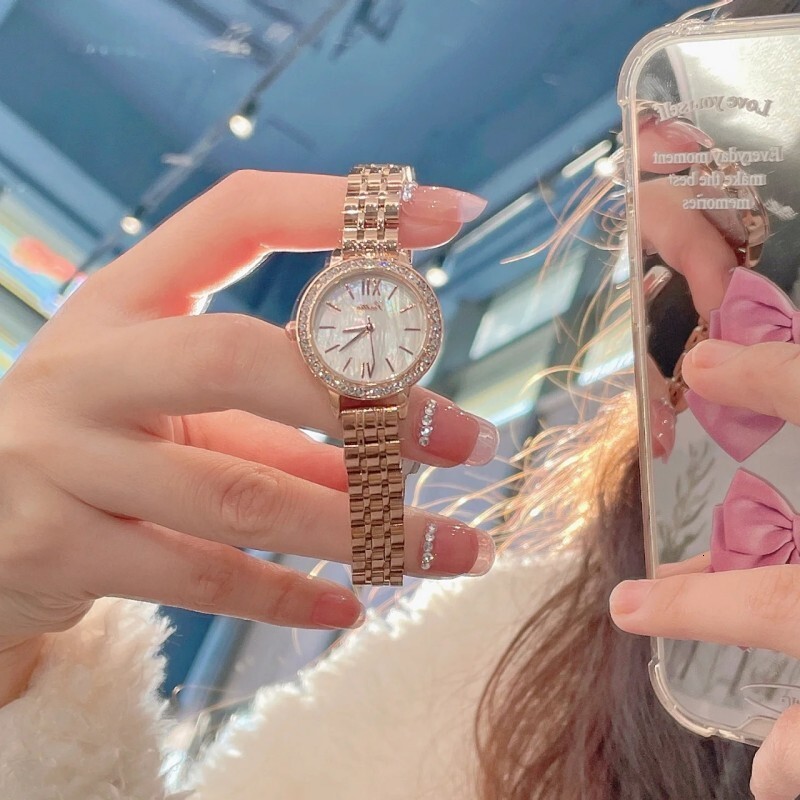 Designer Watch Niche Women's Luxury Exquisite Mechanical Watch Luxury Women's Watch 2024 New Mechanical Women's Watch Silver